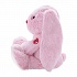Мягкая игрушка из серии Руж - Заяц средний розовый, 31 см.  - миниатюра №1